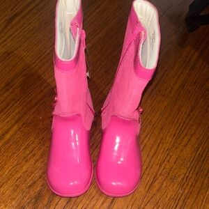 pediped Vibrant Pink Kids Boots